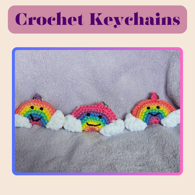 rainbow keychains
